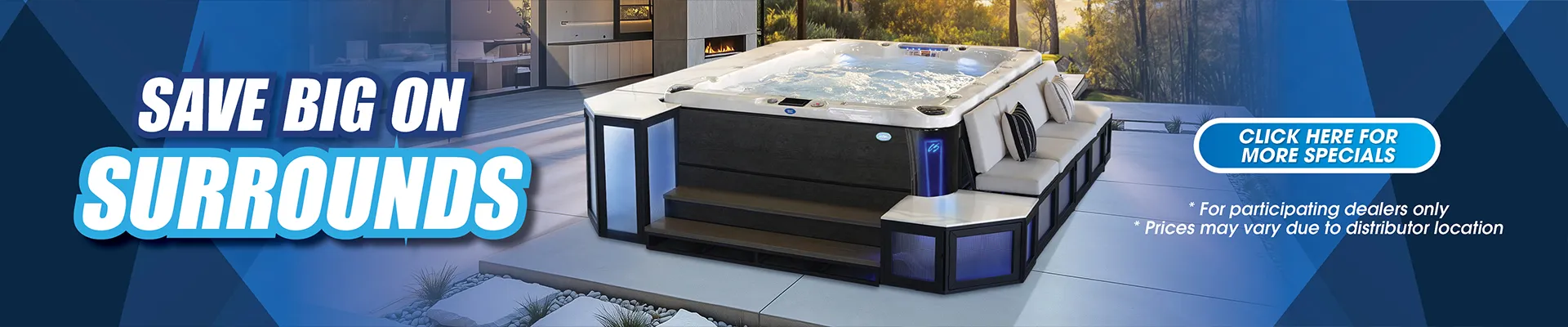 Calspas hot tub being used in a family setting - Jupiter