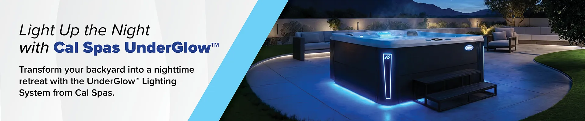 Calspas hot tub being used in a family setting - Jupiter