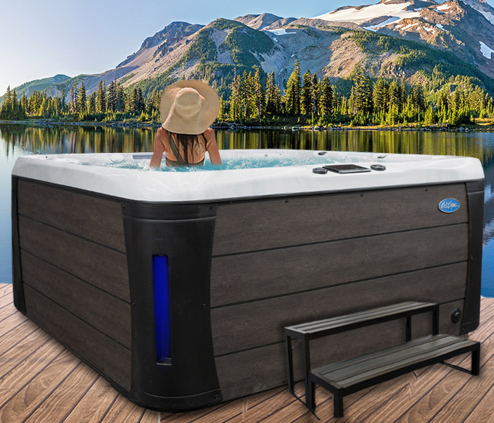 Calspas hot tub being used in a family setting - hot tubs spas for sale Jupiter